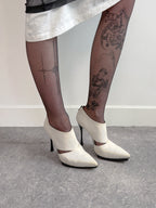 Ann Demeulemeester Cut-Out Ankle Boots