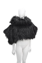 Comme Des Garçons Faux-Fur Cape