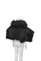 Comme Des Garçons Faux-Fur Cape