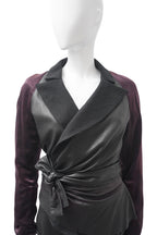 Haider Ackermann Leather Kimono Jacket