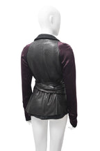 Haider Ackermann Leather Kimono Jacket