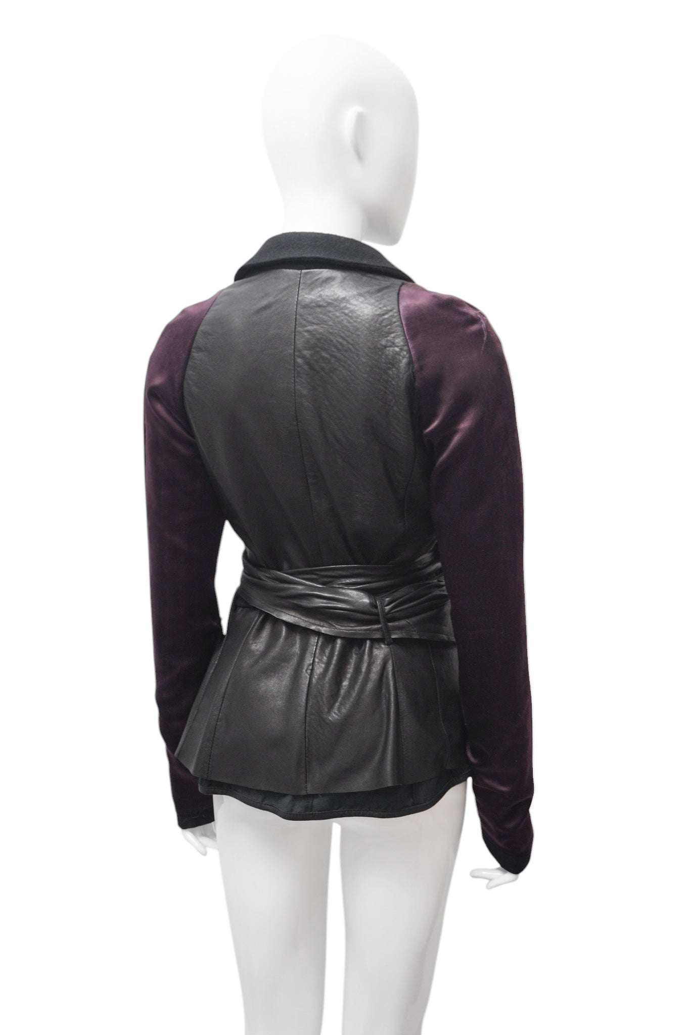 Haider Ackermann Leather Kimono Jacket