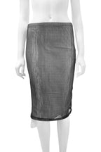 MM6 Maison Margiela Layered Midi Skirt