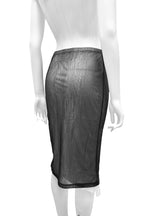 MM6 Maison Margiela Layered Midi Skirt