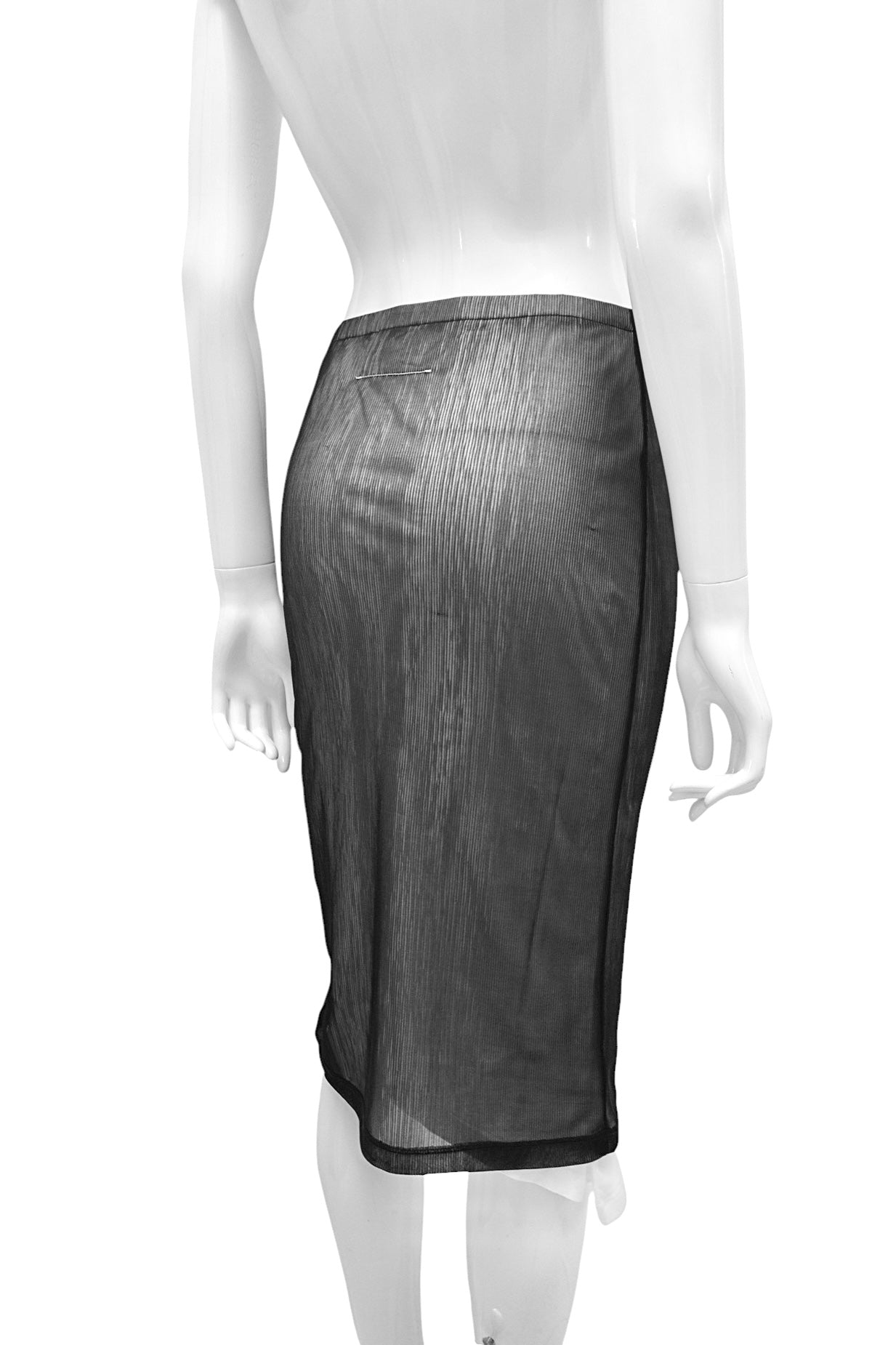 MM6 Maison Margiela Layered Midi Skirt