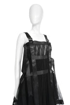 Noir Kei Ninomiya Harness Tulle Dress