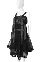 Noir Kei Ninomiya Harness Tulle Dress