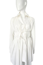 Marc Le Bihan High-Low Cotton Shirt