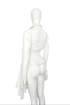 Marc Le Bihan High-Low Cotton Shirt