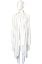 Marc Le Bihan High-Low Cotton Shirt