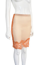 Tom Ford Orange Lace & Sheer Two-Piece Set