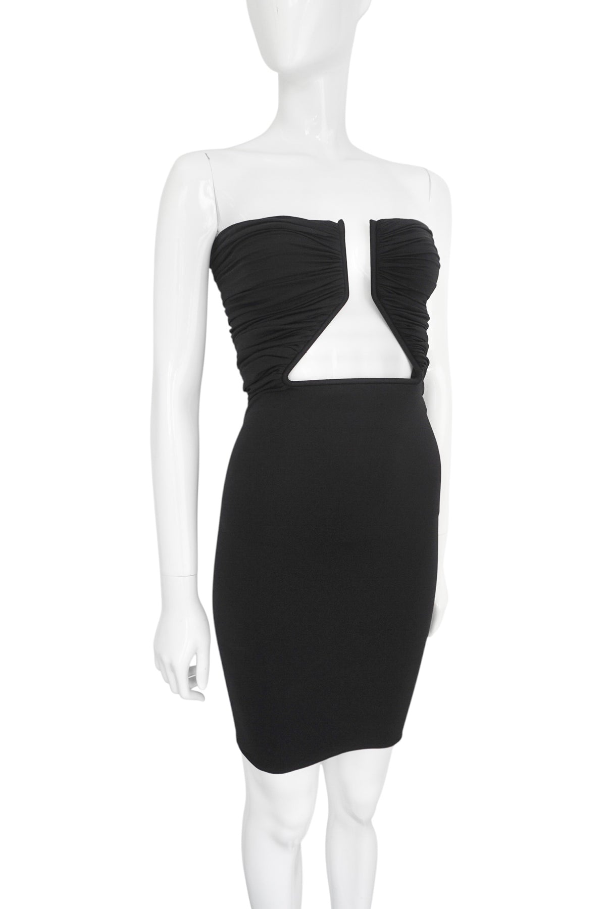 Rick Owens Jersey Prong Mini Dress