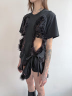 Comme Des Garçons Homme Plus Cut-Out Dress
