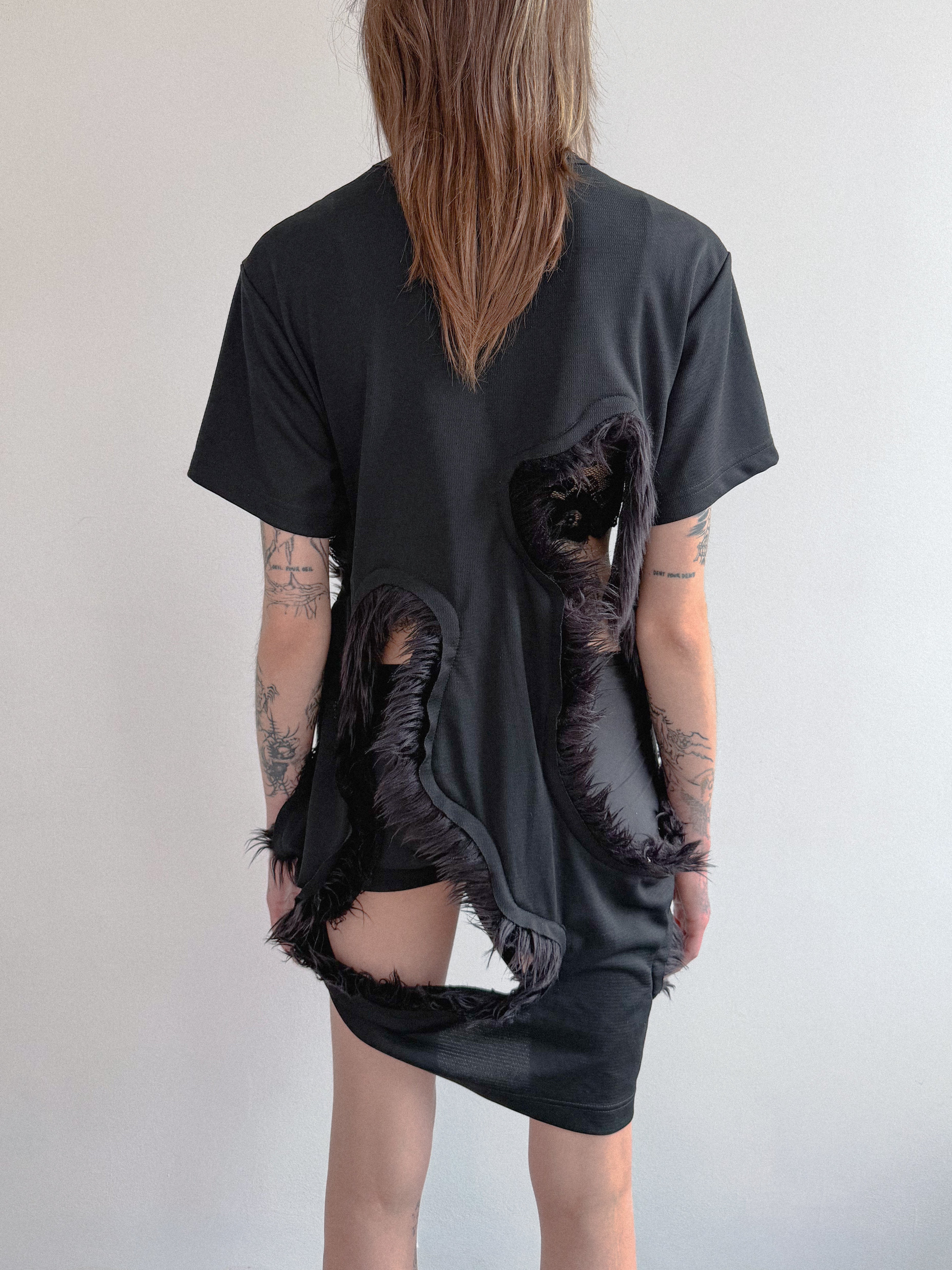 Comme Des Garçons Homme Plus Cut-Out Dress