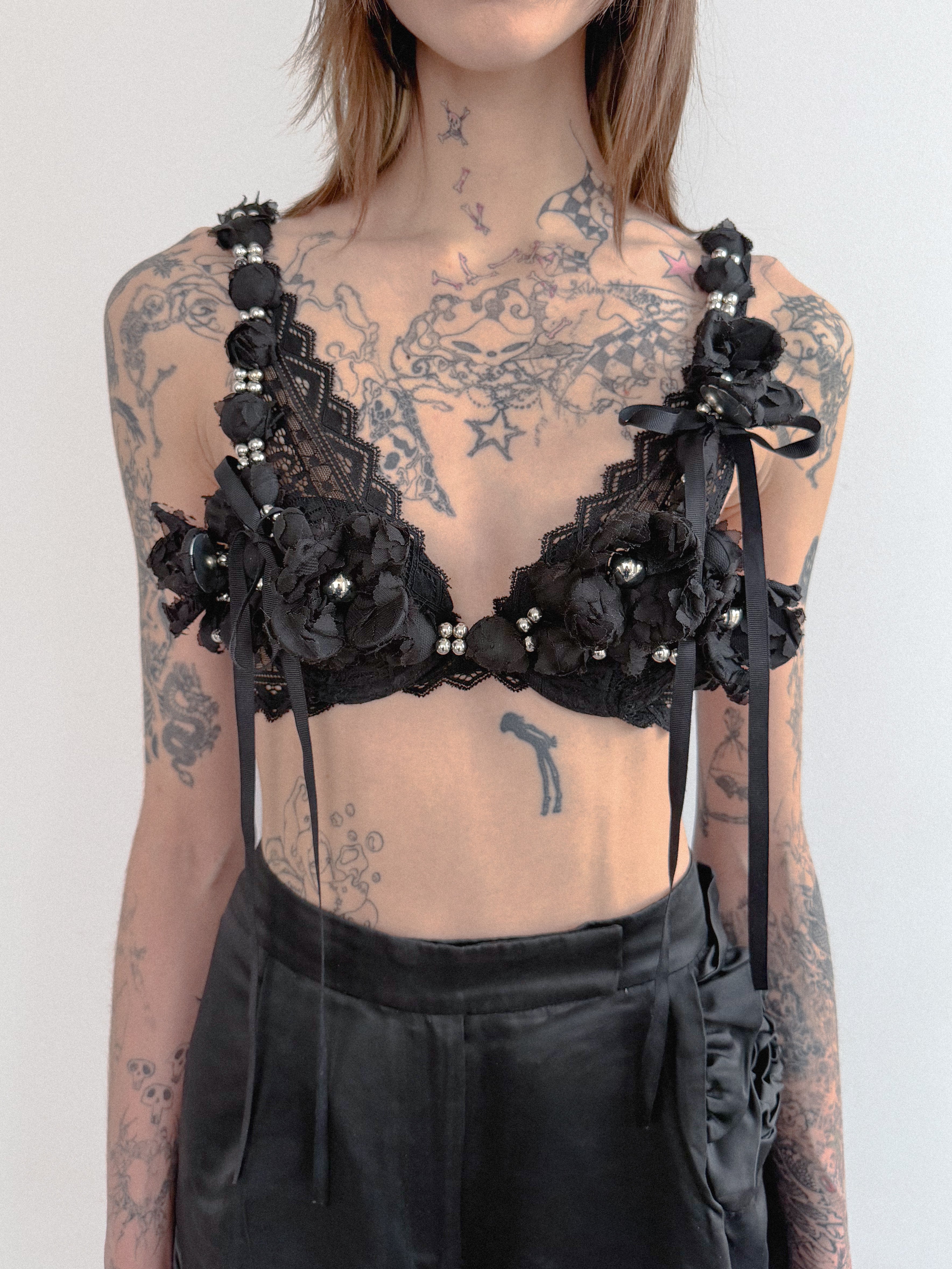 Riv Nobuhiko Floral Bralette