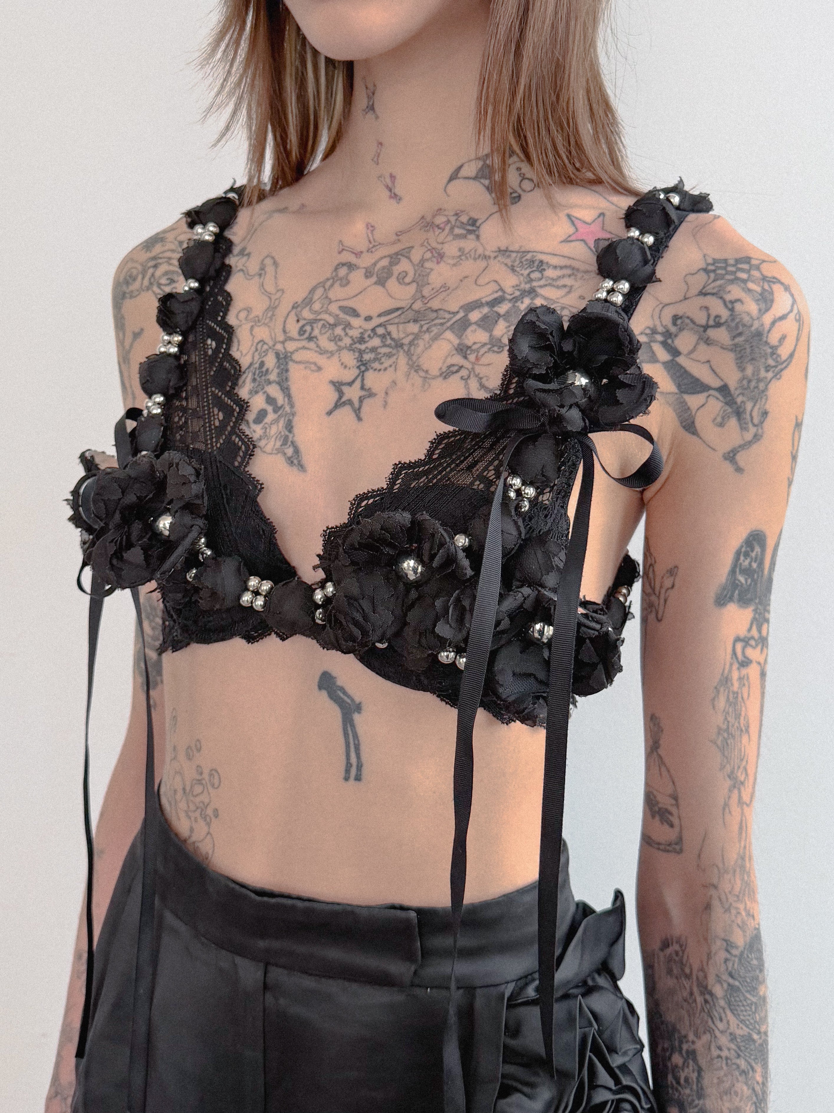 Riv Nobuhiko Floral Bralette