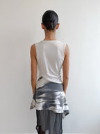 Alexander McQueen Tie-Die Knotted Tank Top