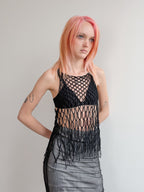MM6 Maison Margiela Mesh Knit Top