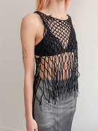 MM6 Maison Margiela Mesh Knit Top