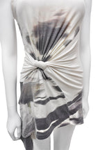 Alexander McQueen Tie-Die Knotted Tank Top