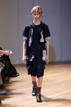 Comme Des Garçons Homme Plus Cut-Out Dress