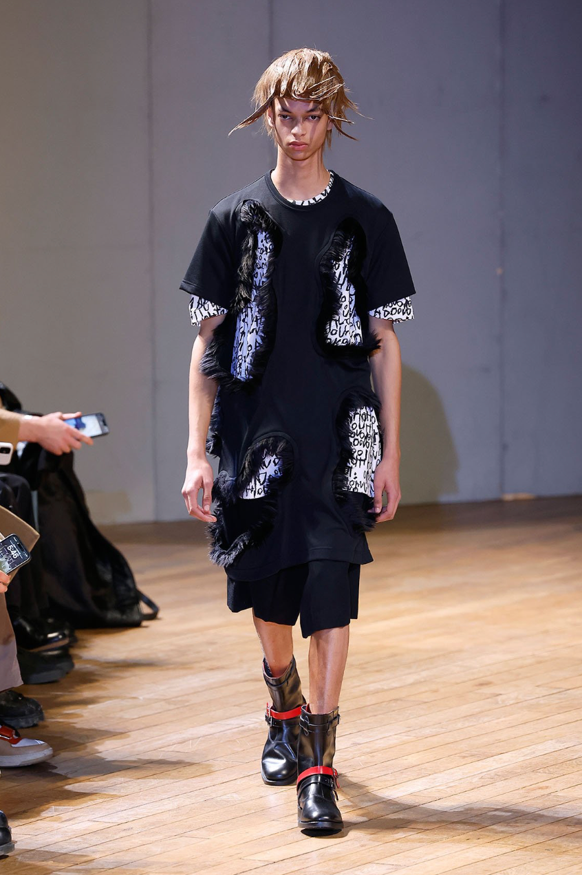 Comme Des Garçons Homme Plus Cut-Out Dress