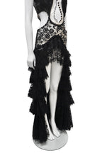 Alexander McQueen Lace Cut Out Dress